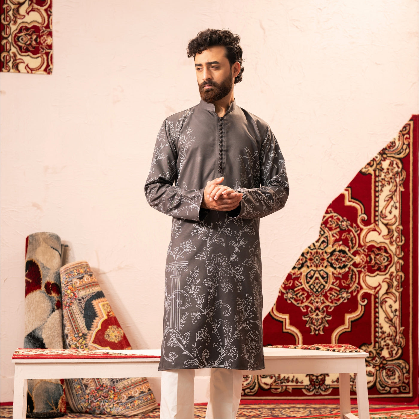 NAZR | PRINTED PANJABI