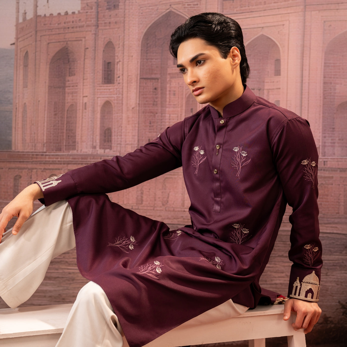 EMAAN | EMBROIDERED PANJABI
