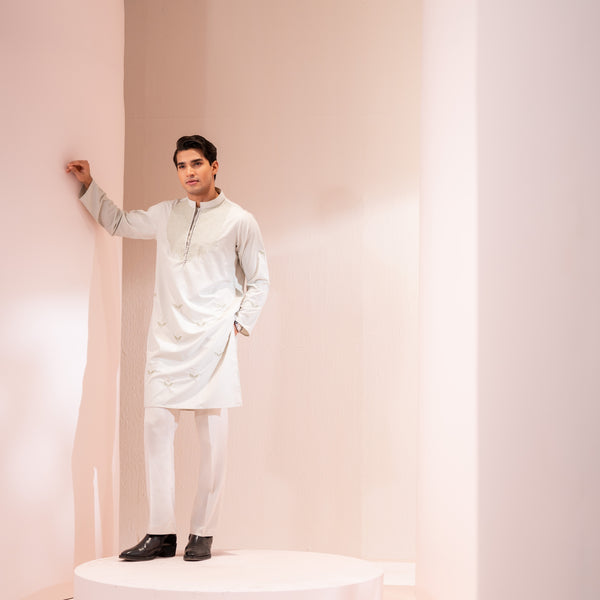 Mehran | Embroidered Panjabi - Image 3
