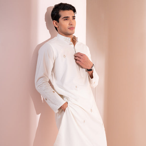 Newaz | Embroidered Panjabi - Image 3