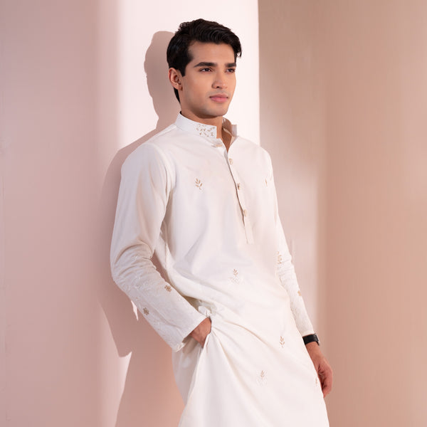 Newaz | Embroidered Panjabi - Image 1