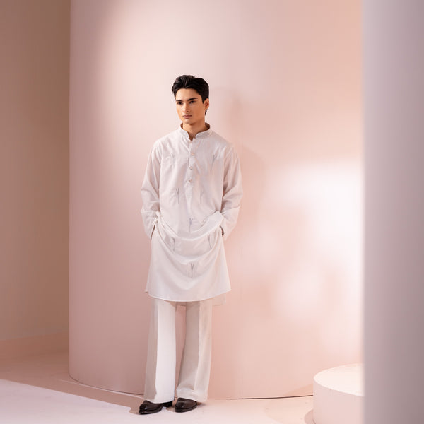 Azlan | Embroidered Panjabi - Image 2