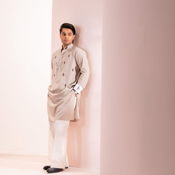 Ali | Embroidered Panjabi - Image 3