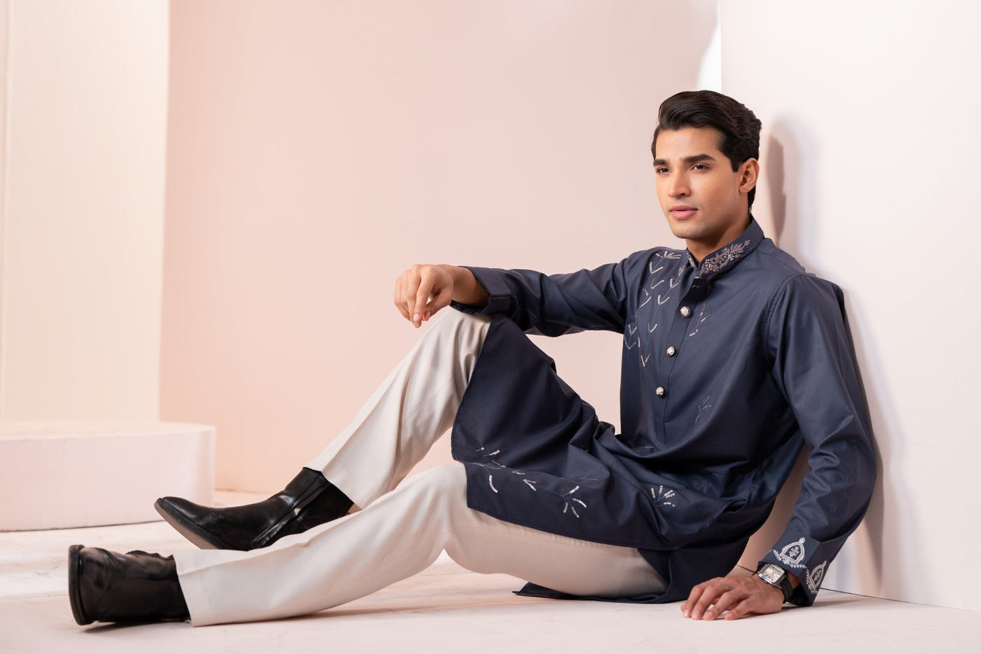 Zayir | Zardozi Embroidered Panjabi