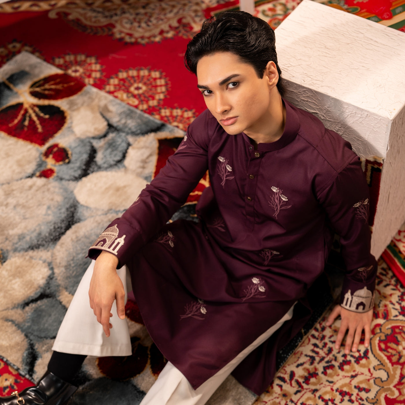 EMAAN | EMBROIDERED PANJABI