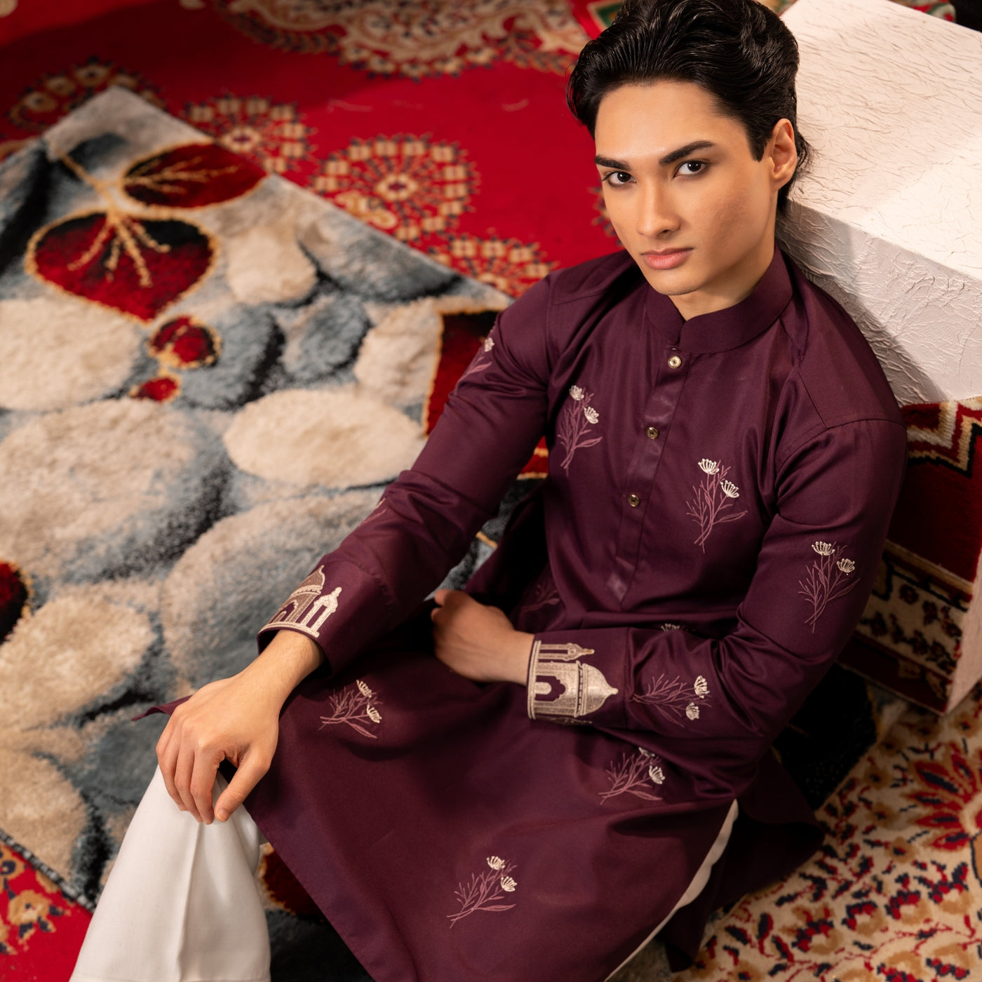 EMAAN | EMBROIDERED PANJABI