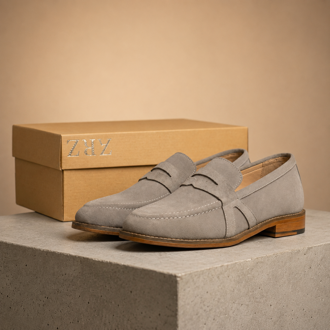 Valore | Suede Leather Loafer